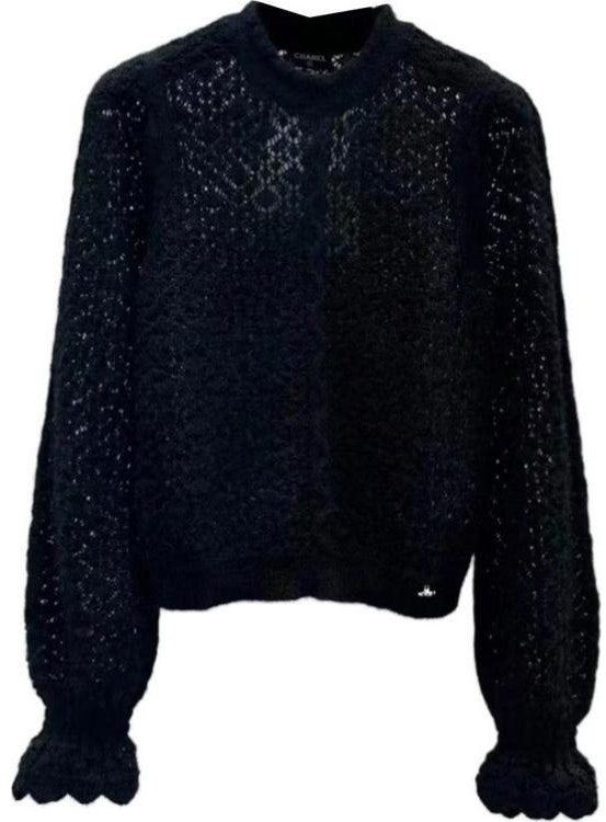 women-chanel-fall-winter-2023-black-knit-long-sleeve-casual-sweater-p75692-k10945-94305