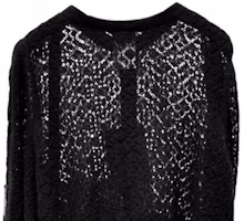 Shop (Women) CHANEL Fall/Winter 2023 Black Knit Long Sleeve Casual Sweater. P75692-K10945-94305