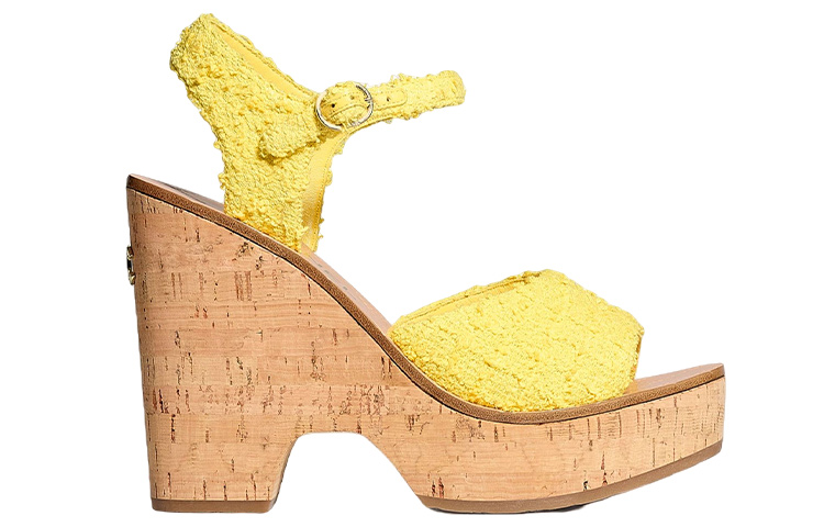 Order (W) Chanel Selop Hak Tinggi 'Kuning' Fashion G38994-X56523-0N797
