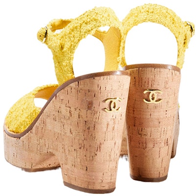 (W) Chanel Selop Hak Tinggi 'Kuning' Fashion G38994-X56523-0N797 Shop (W) Chanel Selop Hak Tinggi 'Kuning' Fashion G38994-X56523-0N797