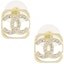Order (Women) CHANEL Fashion Metallic Hollow Gold Earrings for Women - Gold ABA254-B10373-NM707