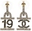 Order (Women) CHANEL Fashion Trendy Earrings for Women. AB8980BLKSS