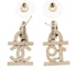 Shop (Women) CHANEL Fashion Trendy Earrings for Women. AB8980BLKSS