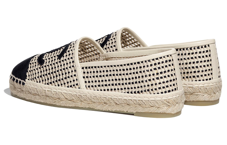 (W) Chanel Fisherman Flat 'Beige Mesh Satin' 圖 3