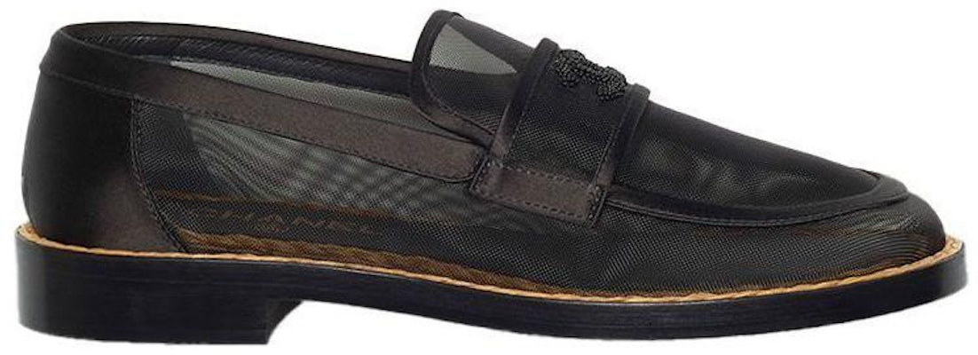 (W) (女性用) シャネル フラット 'ブラックメッシュシルクサテン' G38939-X56461-94305 G38939-X56461-94305 Order (W) (女性用) シャネル フラット 'ブラックメッシュシルクサテン' G38939-X56461-94305 G38939-X56461-94305