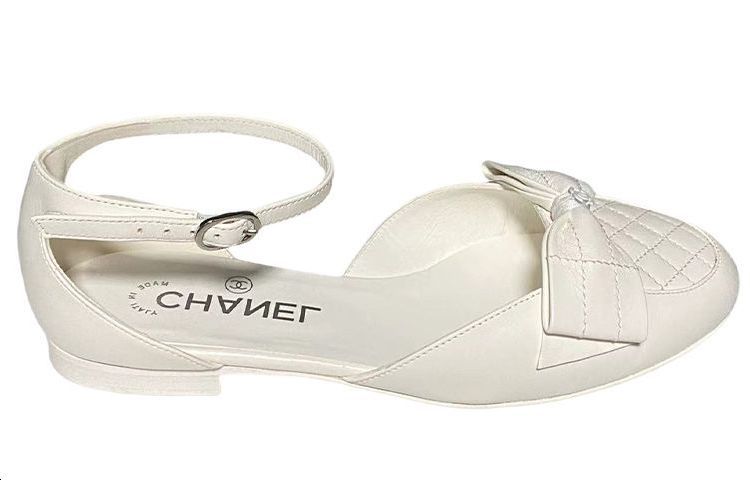 Order (W) Chanel Flat Bowtie 'Putih' G38872-X01000-0N118