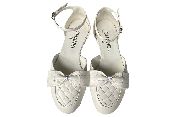 Lookbook (W) Chanel Flat Bowtie 'Putih' G38872-X01000-0N118