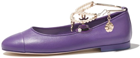 (Women) Chanel Flat Comfort Sneakers 'Versatile Casual Purple' G38986-B15485-NU004 (Women) Chanel Flat Comfort Sneakers 'Versatile Casual Purple' G38986-B15485-NU004