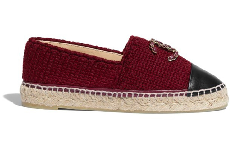 (W) Chanel Flat Fisherman 'Burgundy' 圖 2