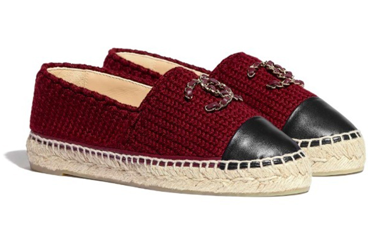 (W) Chanel Flat Fisherman 'Burgundy' 圖 3