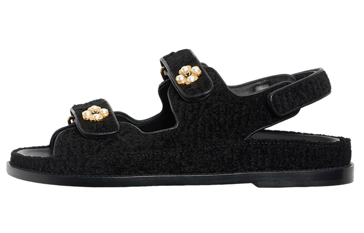 (Women) Chanel Flat Sandals 'Fashion Black' G35927-X56780-94305