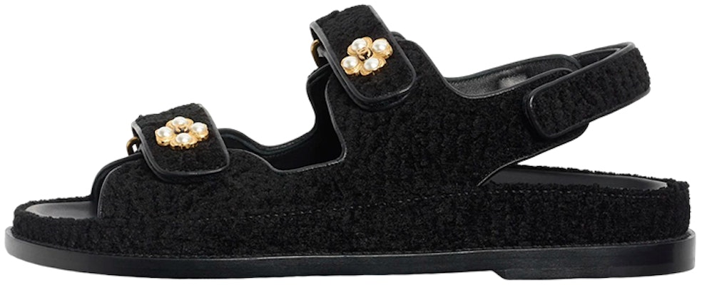 (W) 샤넬 '패션 블랙' 플랫 샌들 G35927-X56780-94305 Buy (W) 샤넬 '패션 블랙' 플랫 샌들 G35927-X56780-94305