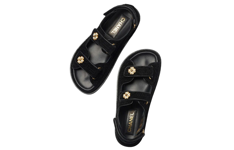 Shop (W) Sandali Bassi Chanel ''Fashion Black'' G35927-X56780-94305