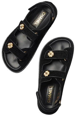 (W) Sandali Bassi Chanel ''Fashion Black'' G35927-X56780-94305 Shop (W) Sandali Bassi Chanel ''Fashion Black'' G35927-X56780-94305