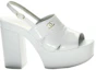 Order (W) Chanel Sandali Piatti ''Pelle Vernice Bianca'' G45016-B13070-NO817