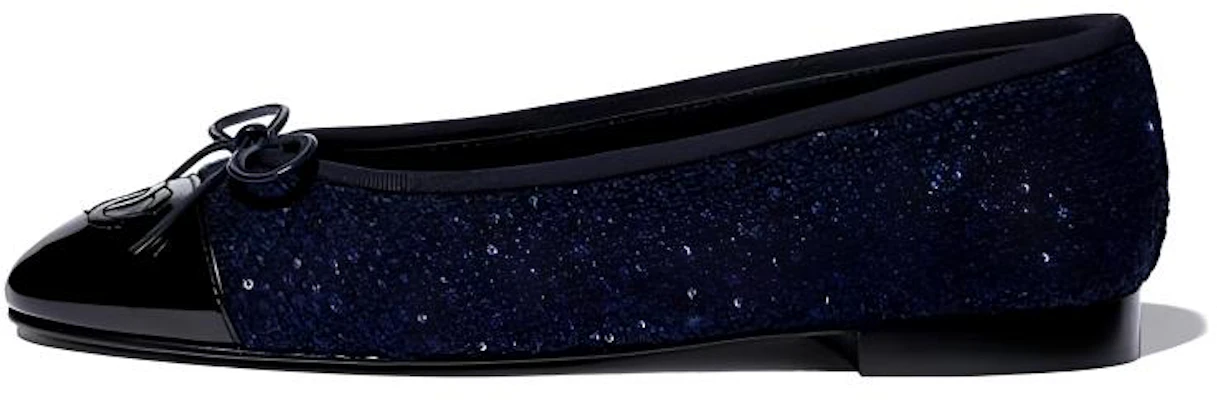 香奈兒 斜紋軟呢平底鞋 女款 海軍藍 Buy 香奈兒 斜紋軟呢平底鞋 女款 海軍藍