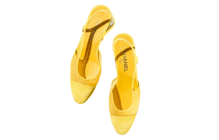 Shop (W) Zapatillas Planas Chanel 'Naranja' G31319-Y55855-0N536