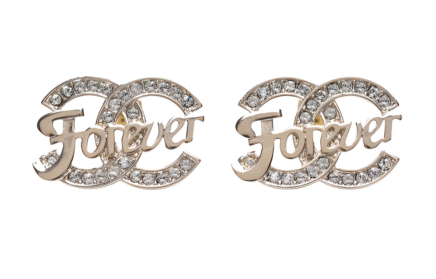 (Women) CHANEL Forever Earrings Gold AB6321-B05764-NC562