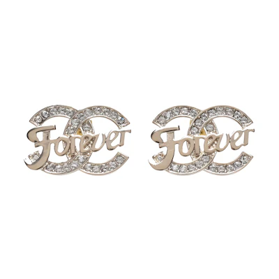 (Women) CHANEL Forever Earrings Gold AB6321-B05764-NC562