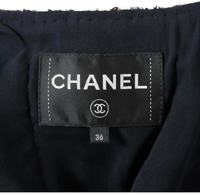 (Women) CHANEL FW21 Logo Sequin Tweed Jacket Navy Blue P71092-V62285-NC655 Cheap (Women) CHANEL FW21 Logo Sequin Tweed Jacket Navy Blue P71092-V62285-NC655