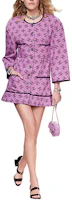 Order (W) CHANEL FW22 Jaket Jacquard Sequin Ungu P72568-V64160-NH841