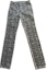 Buy (Women) CHANEL FW23 23C Letter Print High-Waisted Straight Jeans Women Deep Gray P74537-V67156-94305