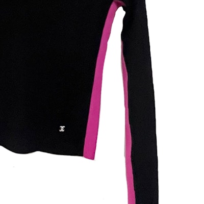 (Women) CHANEL FW23 Round Neck Pullover Long Sleeve Knit Sweater. P74366-K10847-NR612 Details for (Women) CHANEL FW23 Round Neck Pullover Long Sleeve Knit Sweater. P74366-K10847-NR612