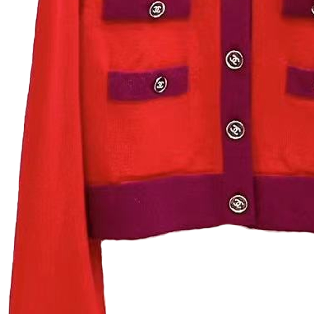 Purchase (W) CHANEL FW23 單排扣圓領長袖針織毛衣. P75655-K10866-NQ564