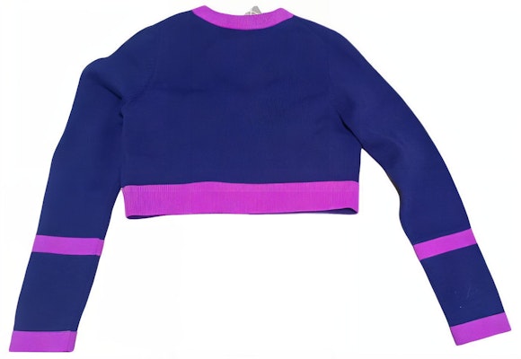 (Women) CHANEL FW23 Single-Breasted Round Neck Long Sleeve Knit Sweater. P75655-K10866-NQ564 2