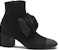 (W) But But Slip-On Kulit Kambing Bulat Hujung Chanel 'Hitam' G45310-B14598-94305