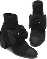 Lookbook (W) Chanel Ziegenleder Rundzehen Slip-On Stiefel ''Schwarz'' G45310-B14598-94305