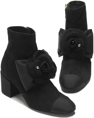 (W) Stivali Chanel in Pelle di Capra con Punta Tonda Slip-On ''Nero'' G45310-B14598-94305 Lookbook (W) Stivali Chanel in Pelle di Capra con Punta Tonda Slip-On ''Nero'' G45310-B14598-94305