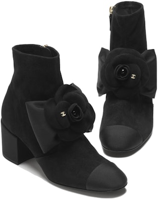 (W) Botas Chanel de Piel de Cabra Punta Redonda Slip-On 'Negro' G45310-B14598-94305 Lookbook (W) Botas Chanel de Piel de Cabra Punta Redonda Slip-On 'Negro' G45310-B14598-94305