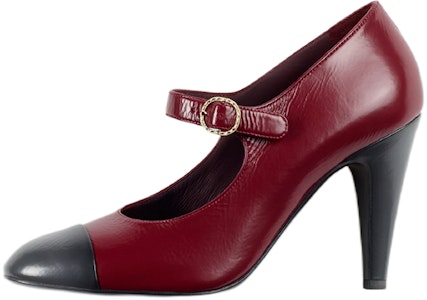 (W) 香奈儿羊皮高跟鞋 '酒红色' G39110-X56612-K4477 Buy (W) 香奈儿羊皮高跟鞋 '酒红色' G39110-X56612-K4477