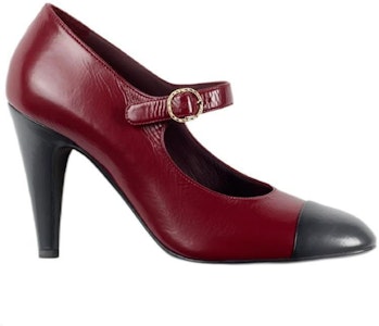 (W) 香奈儿羊皮高跟鞋 '酒红色' G39110-X56612-K4477 Order (W) 香奈儿羊皮高跟鞋 '酒红色' G39110-X56612-K4477