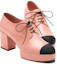 Lookbook (W) Chanel Ziegenleder Rundzehen Schnürschuh Chunky Absatz ''Pink'' G45262-B14527-NS372