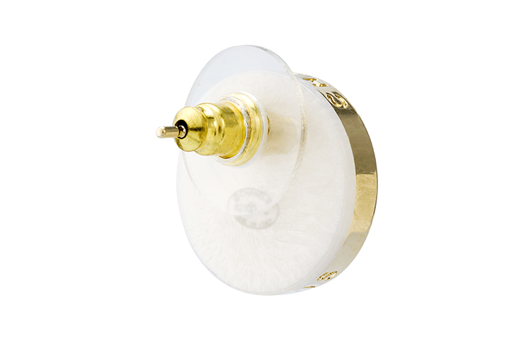 Shop (Women) CHANEL Gold-Plated Fashion Trendy Stud Earrings for Women - Gold ABA005B10100NM177