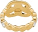 Shop (Women) CHANEL Gold Metal Letter Logo Minimalist Fashion Ring for Women. AB9933B09972NM120