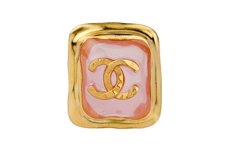 Order (Women) CHANEL Gold Metallic Fashion Statement Earrings for Women. ABA138B09967NM123