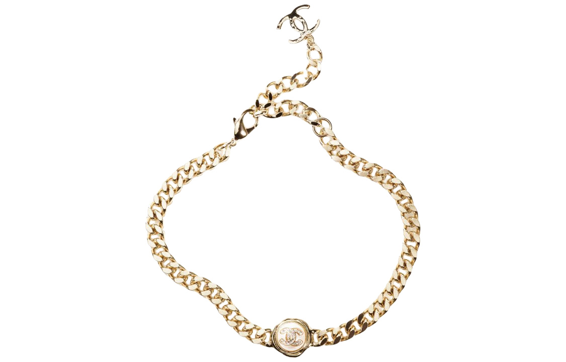(Women) CHANEL Gold Necklace with Metal, Faux Pearl, and Crystal for Women. AB8244-B07717-NG996 圖 2
