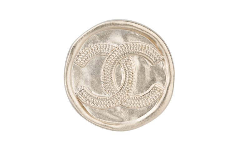 (Women) CHANEL Gold Round Stud Earrings for Women AB7964-B07818-NH237 圖 2