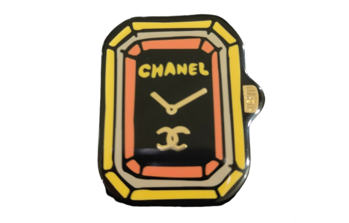 (Women) CHANEL Graffiti Pattern Brooch for Women in Black. ABB395-B13569-NQ129 圖 2