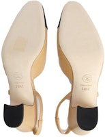 (W) Tacones Chanel Grosgrain y Piel de Cordero con Lazo al Tobillo 'Beige' G31318-Y50006-C8378 Shop (W) Tacones Chanel Grosgrain y Piel de Cordero con Lazo al Tobillo 'Beige' G31318-Y50006-C8378