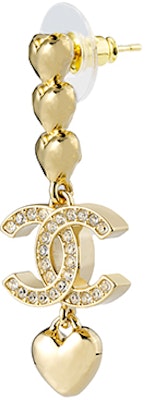 (W) シャネル レディース ゴールド ハート型ペンダントピアス ABA268GP Lookbook (W) シャネル レディース ゴールド ハート型ペンダントピアス ABA268GP