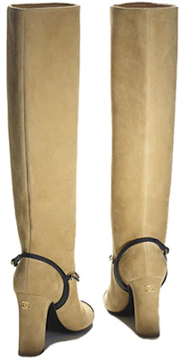 (W) Stivali Alti Chanel ''Beige Velour'' G45096-B13439-NP834 Shop (W) Stivali Alti Chanel ''Beige Velour'' G45096-B13439-NP834