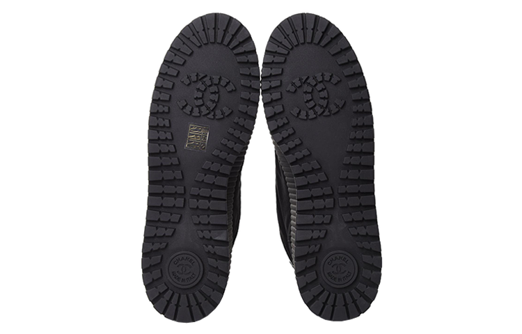 (W) Chanel High-Top Lace-Up Black 'Fashion Sneaker' 圖 6