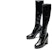 (W) But Kasut Slip-On Tinggi Chanel 'Kulit Hitam' G45324-B14606-94305