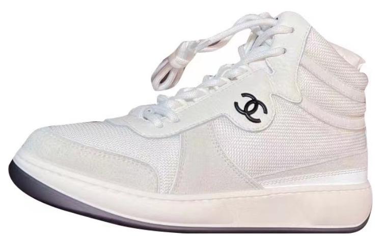 (W) Chanel High-Top Sneaker 'Panda'