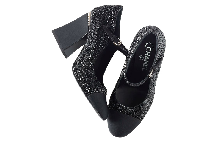 (W) Chanel High Heel 'Black Diamond' 圖 3