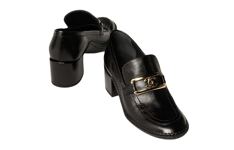 (W) Chanel High Heel 'Black Patent Calfskin' 圖 4